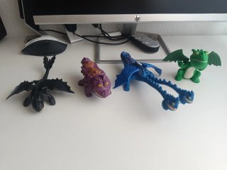 Figuras Como Entrenar a tu Dragón