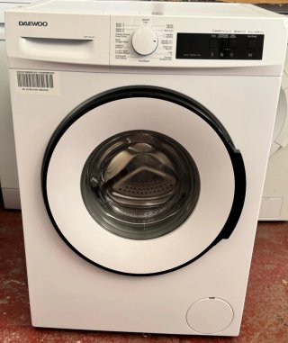 LAVADORA DAEWOO  de 8 KILOS EN BLANCO