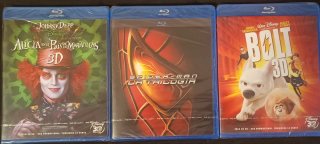 Pack 3 Películas Blu-ray 3D Nuevas