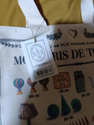 Borsa Marin Montugat L'Ippocampo Beige