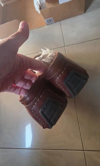 Mocasines de piel marrones