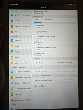 Huawei T1 - Tablet de 9.6" (Bluetooth + WiFi, 1 GB