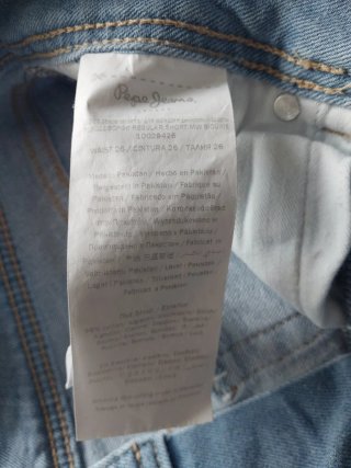 Pantalón corto vaquero Pepe Jeans - Talla 26 (36)