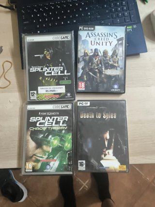 4 Juegos PC: Splinter Cell, Assassin's Creed Unity