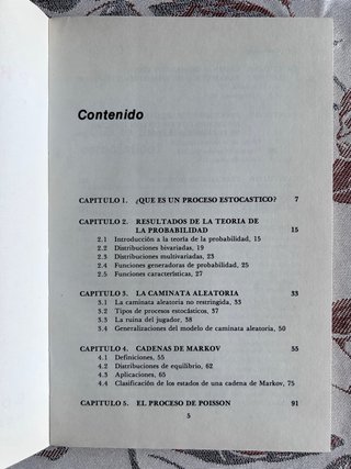 Procesos estocásticos. R. Coleman