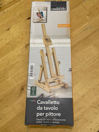 Caballete de mesa Crelado para pintar