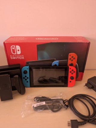 Nintendo Switch V2 Completa Azul/Rojo