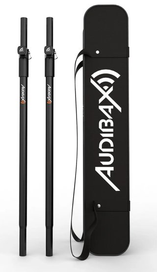 2 Audibax Pro Manhattan 18S + Fundas + barras