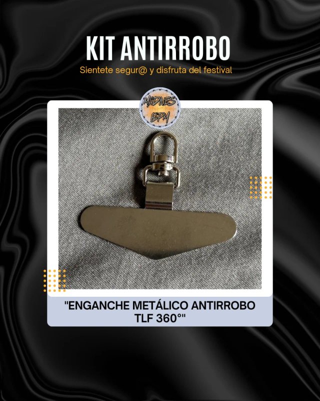 Kit Antirrobo especial festivales