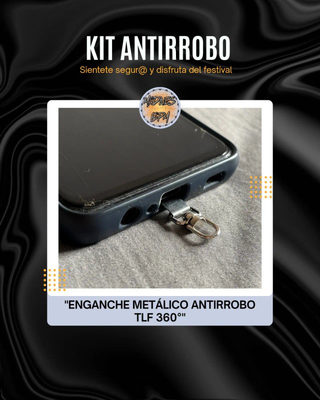 Kit Antirrobo especial festivales