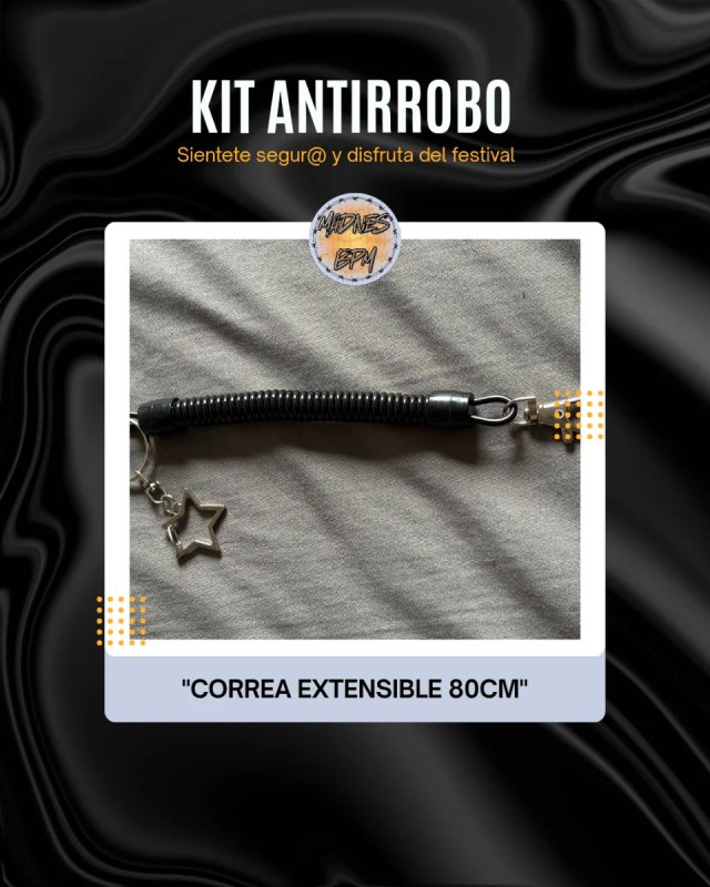 Kit Antirrobo especial festivales