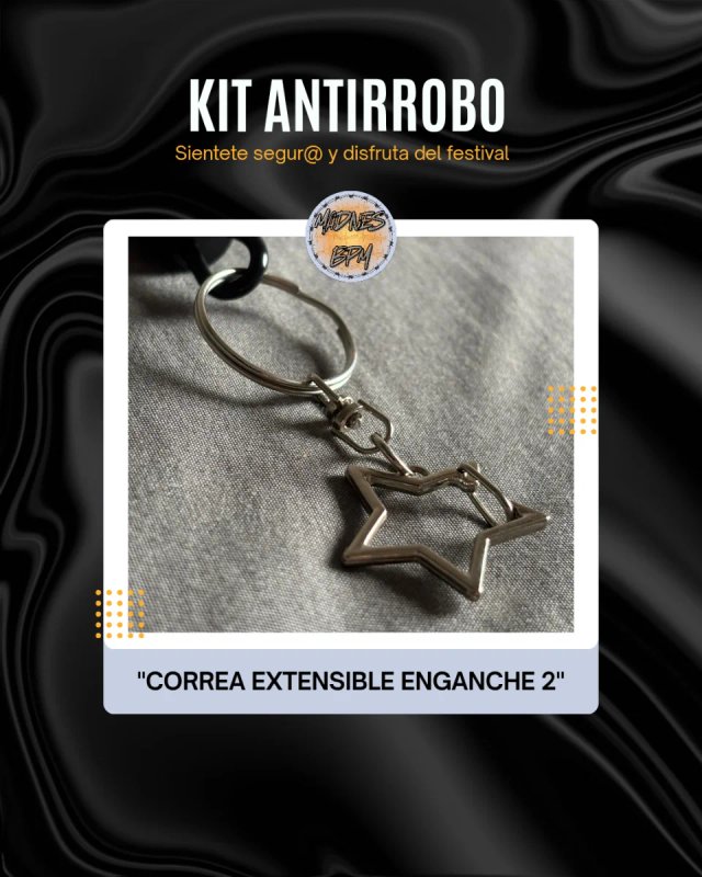 Kit Antirrobo especial festivales