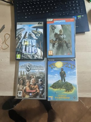 4 Juegos PC: City Life, Divinity II, The Settlers,