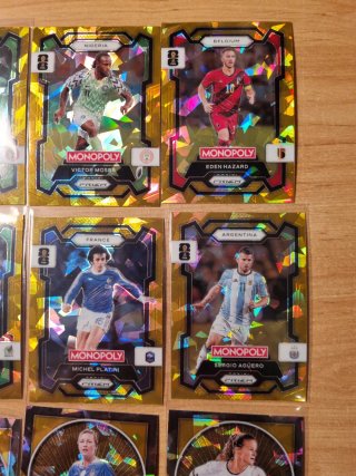 Precio por unidad Panini Monopoly Gold Parallel