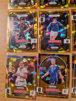 Precio por unidad Panini Monopoly Gold Parallel