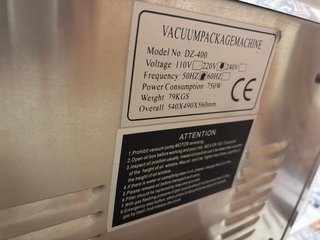 Máquina Envasadora al Vacío Profesional