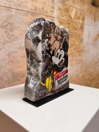 Scultura Pop Art Mickey Mouse Pezzo Unico