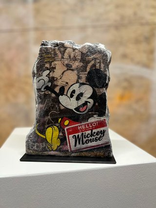 Scultura Pop Art Mickey Mouse Pezzo Unico