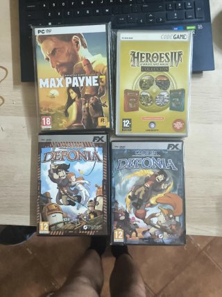 4 Juegos PC: Max Payne 3, Heroes IV, Deponia