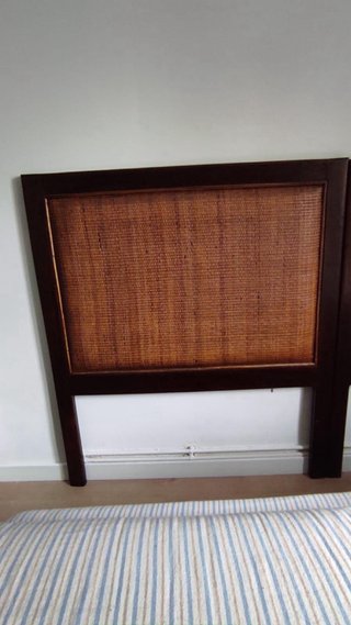 2 Cabeceros de Cama espectaculares Ratán y Madera