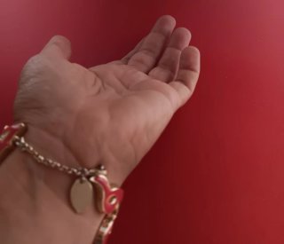 Pulsera Bimba y Lola dorada y rosa