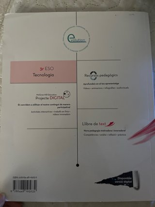 Tecnologia 3, Secundària
