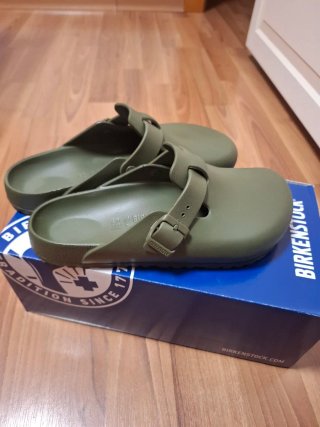 Birkenstock Boston EVA Verde Oliva Nuevo