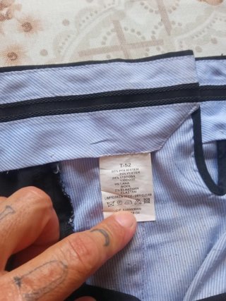 Traje de hombre negro