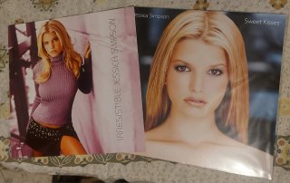 Lote 2 Vinilos Jessica Simpson