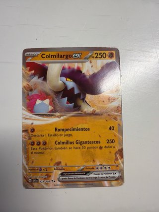 Cartas Pokémon Colmilargo, Arcanine, Gyarados, Mim