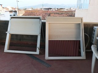 Ventanas de aluminio con persiana