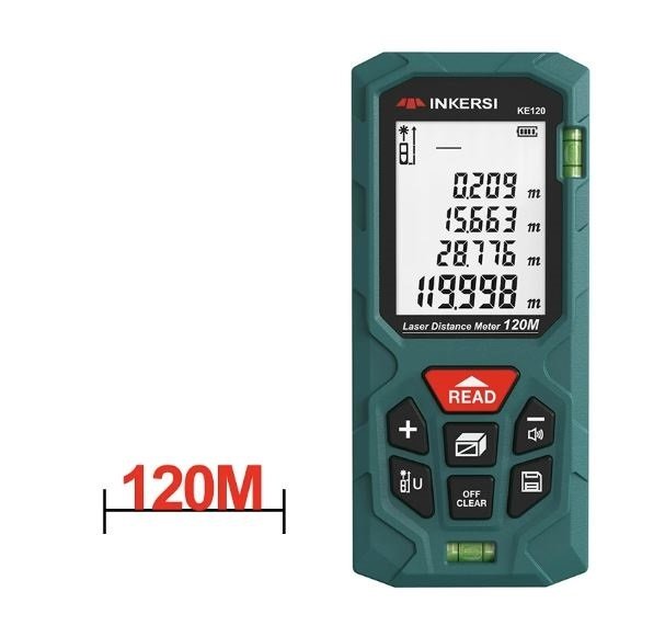◆NUEVO◆ Medidor Laser de 40, 50, 80 o 120m