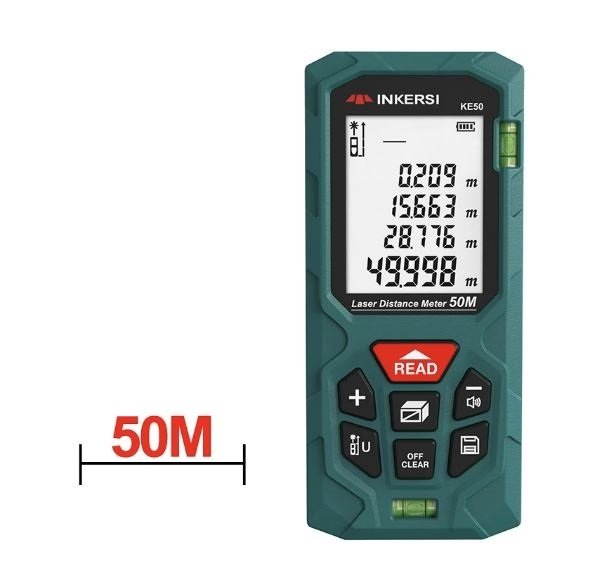 ◆NUEVO◆ Medidor Laser de 40, 50, 80 o 120m