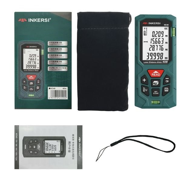 ◆NUEVO◆ Medidor Laser de 40, 50, 80 o 120m