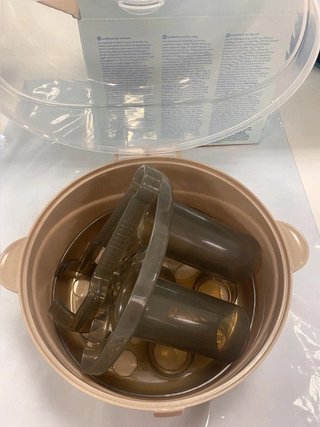 Jané Esterilizador para Microondas, Capacidad 6 Biberones