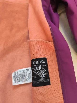 Chaqueta Niña Mountain Morada  Talla 10 años