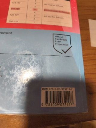 Libro para la preparación de nivel de inglés