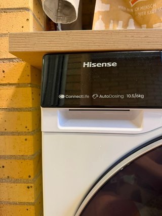 Lavadora Secadora Hisense 10.5/6 Kg con WIFI