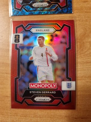 Steven Gerrard Panini Monopoly 2 Tarjetas