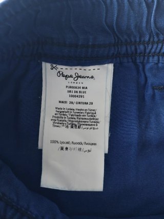 Pantalón corto azul Pepe Jeans
