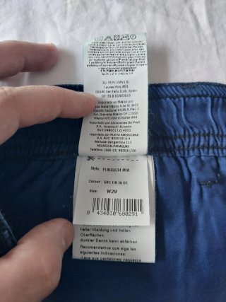 Pantalón corto azul Pepe Jeans