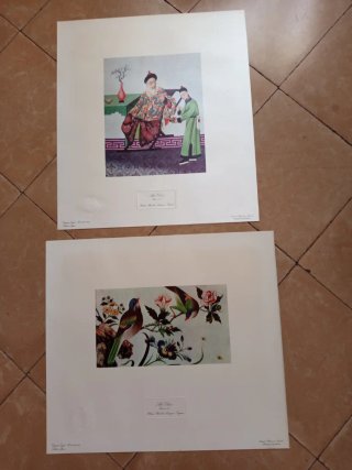 Litografías Arte Chino Palacio Real