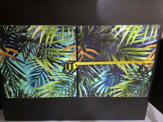 Cuadro Decorativo Hojas Tropicales