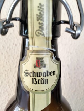 Botella Cerveza Schwaben Bräu Das Helle