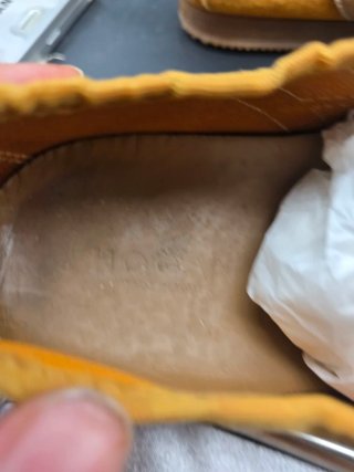 Hogan Sneakers Camoscio Senape Vintage