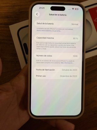 iPhone 15 Plus Negro 256g muy cuidado