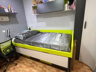 Cama nido juvenil madera y tela