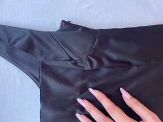 Tubino nero elegante elasticizzato