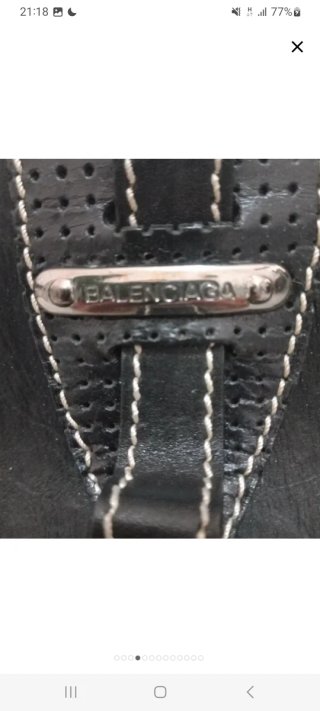 Borsa Balenciaga Paris Pelle Nera