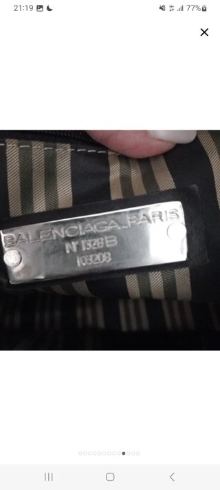Borsa Balenciaga Paris Pelle Nera
